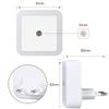 Wireless LED Night Light Sensor Lighting Mini  Plug Night light Lamp For Children Kids Living Room Bedroom Lights Lighting