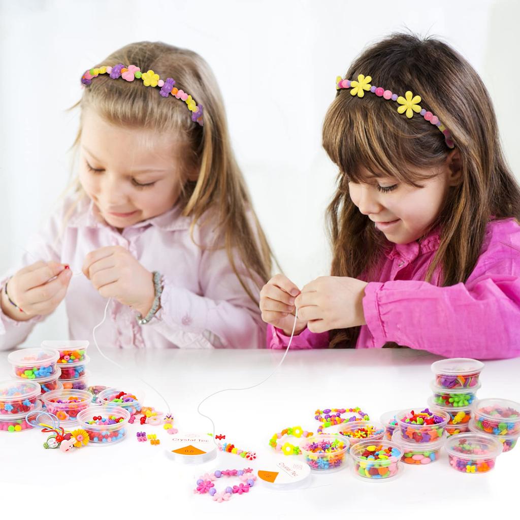 Игрушки для девочек Игрушки из бисера Игрушки для девочек 3 4 5 6 лет Подарок на день рождения Рейтинг Набор из 2000 развивающих игрушек Материалы для самостоятельного изготовления Подарки ручной работы Подарок в виде футляра для хранения