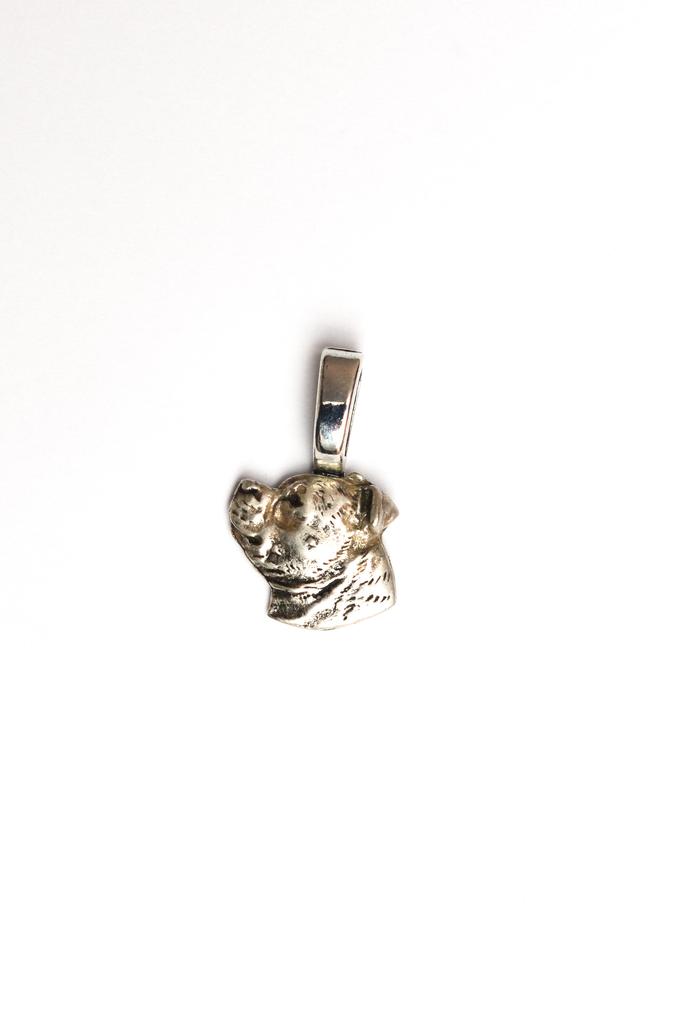 Staffordshire Bull Terrier, Staffy - Dog necklace, silver-plated pendant for the dog lover, subtle jewellery by Art-Dog
