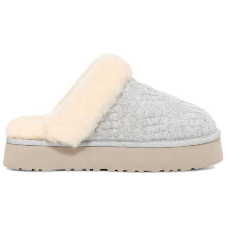 UGG Round Toe Slip-On Clogs Women Footwear Gray 1143986-GREY