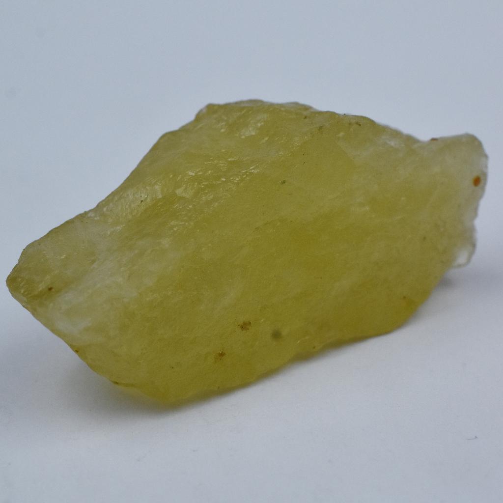 193 Ct Natural Lemon Topaz Rough Uncut Loose Gemstone For Gift