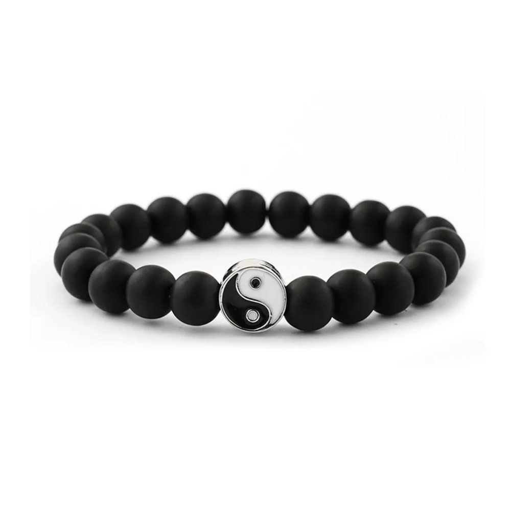 Модные аксессуары Подарок лучшим друзьям Плетеная ручная веревка Инь Ян Подвеска-браслет