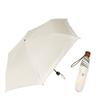 VITAFELICE Folding Umbrella for Sun and Rain Tote Women's (60cm Ribs, Bag) Pru-30179z (Off-White)