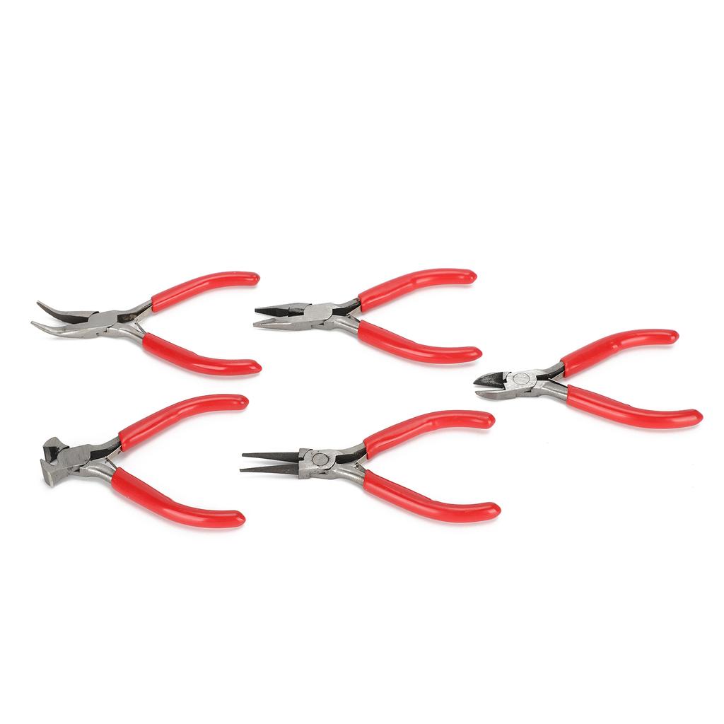 5pcs Jewelry Pliers Needle Round Diagonal Pliers Jewelry Making Processing Tools Pliers