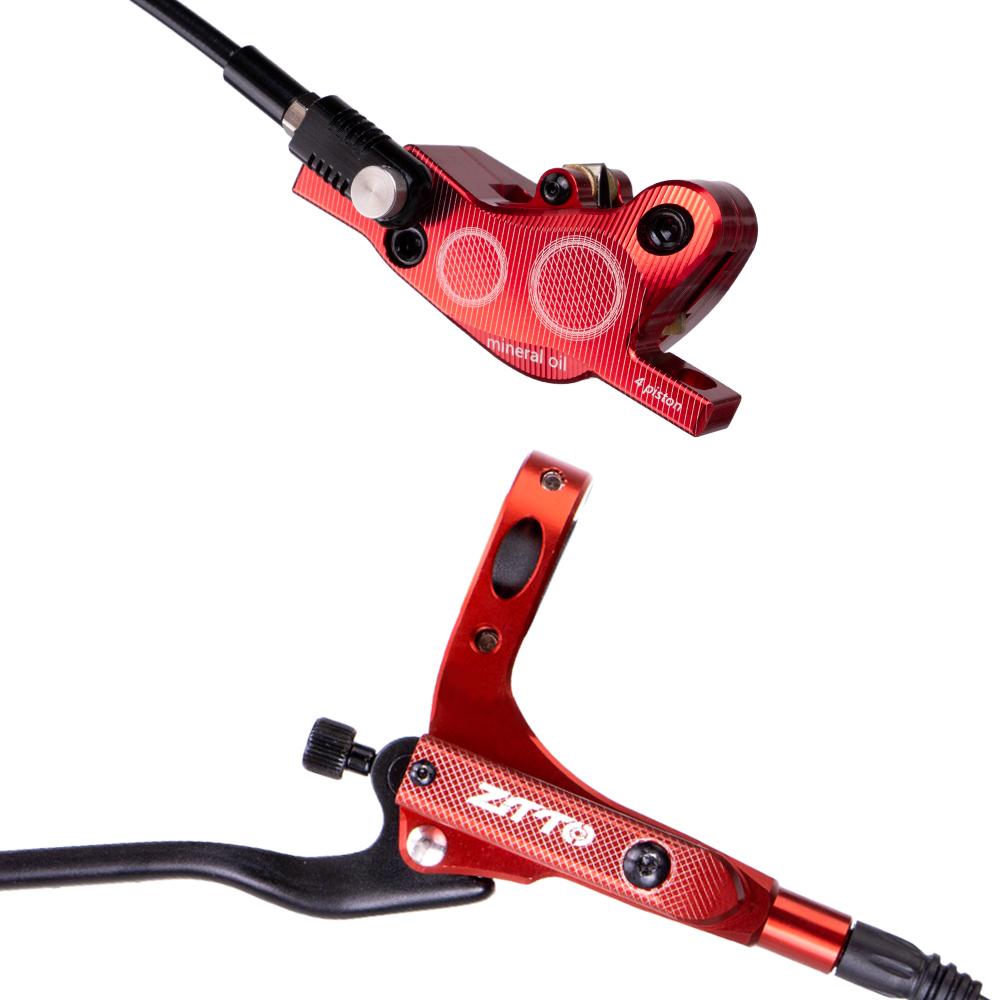 ZTTO Гидравлический дисковый тормоз для MTB с 4 поршнями M840 С охлаждением Полностью металлические колодки Технология CNC Минеральное масло Для AM Enduro Велосипеда E4 ZEE M8120