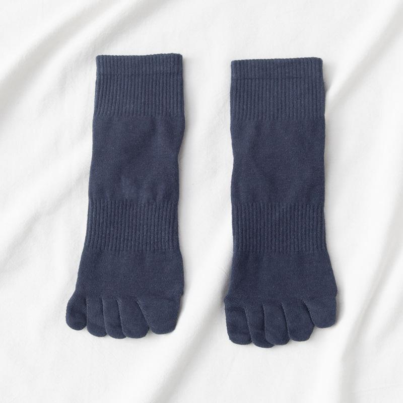 Cotton Five Finger Socks For Woman Edge Curl Fashions Colorful Loose Harajuku Short Socks With Toes Japanese Split Toe Socks