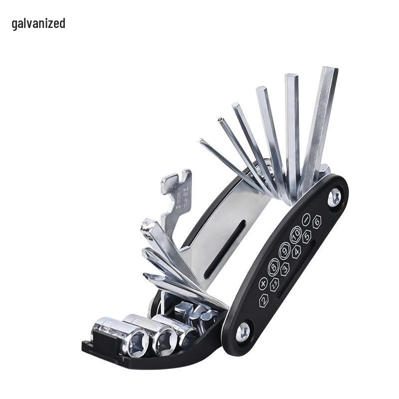 Multi-function Folding Bicycle Repair Tool Set