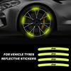 20Pcs Car Hub 3M Reflection Stickers Decorate Decal Accessories For Jeep Grand Wrangler JK Gladiator Compass Cherokee Renegade P AJY1