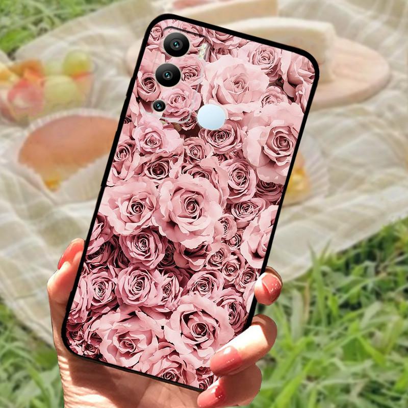 Чехол для Infinix Hot 12i 12 i X665B Силиконовый Мягкий ТПУ Чехол для Телефона Для Infinix Hot 12 Pro X668C Чехлы Hot12 X6817 Бампер Fundas