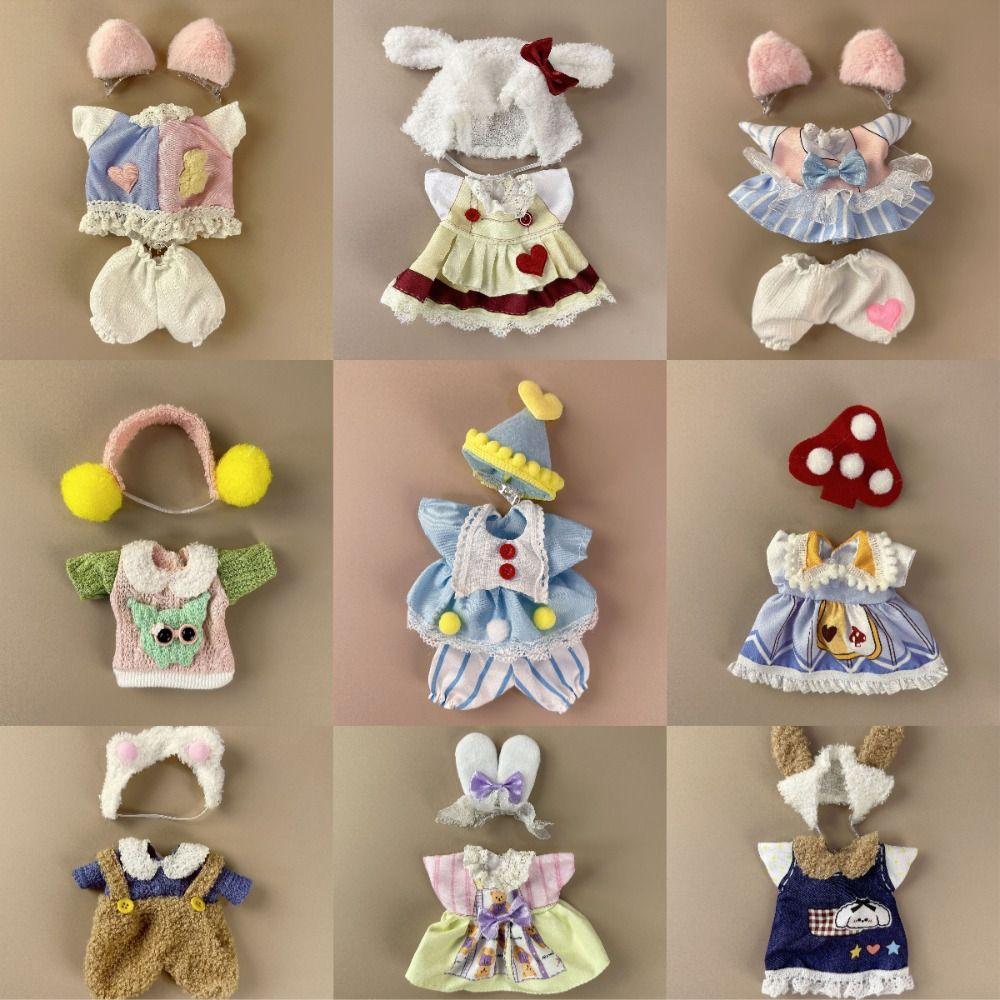 Girl's Toy Gift 22cm Doll Clothes Doll Accessories Doll Rompers Set (No Dolls and Shoes)