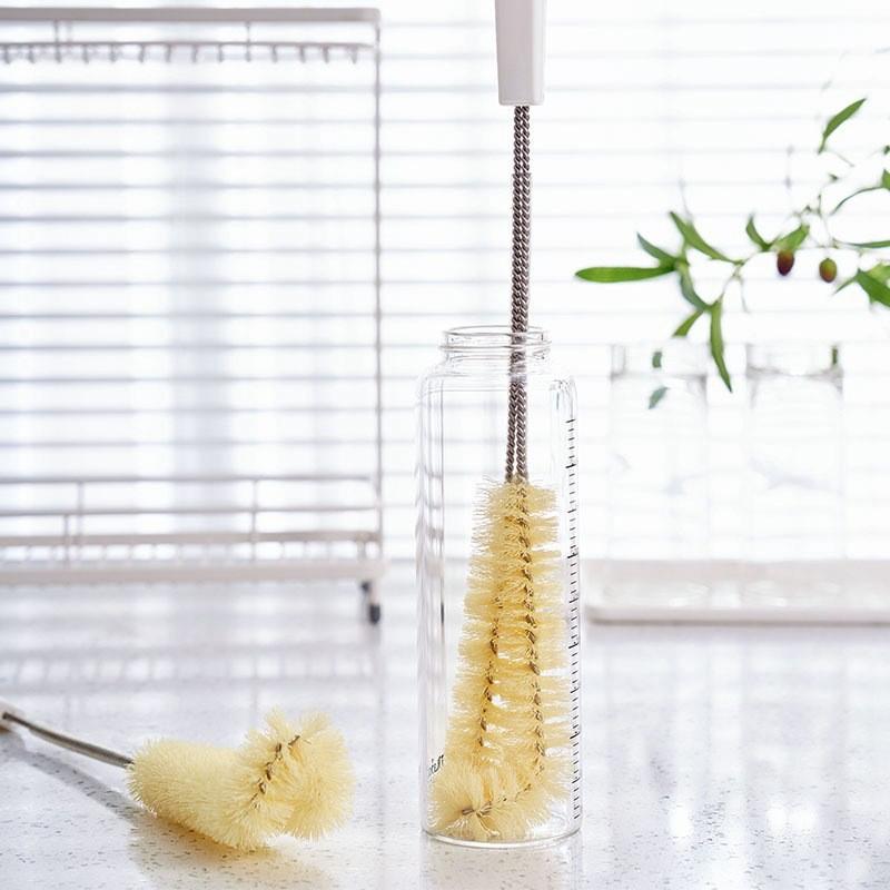 Long Handle Plastic Cup Brush For Cleaning Bottles Mugs And Tight Spaces