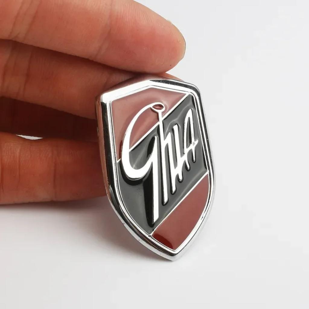 2 Pcs Car Sticker Emblems GHIA Side Shield Logo Marked Stickers For F/ocus 2 3 4 M/ondeo F/iesta Ec/osport K/uga E/dge Ex/plorer