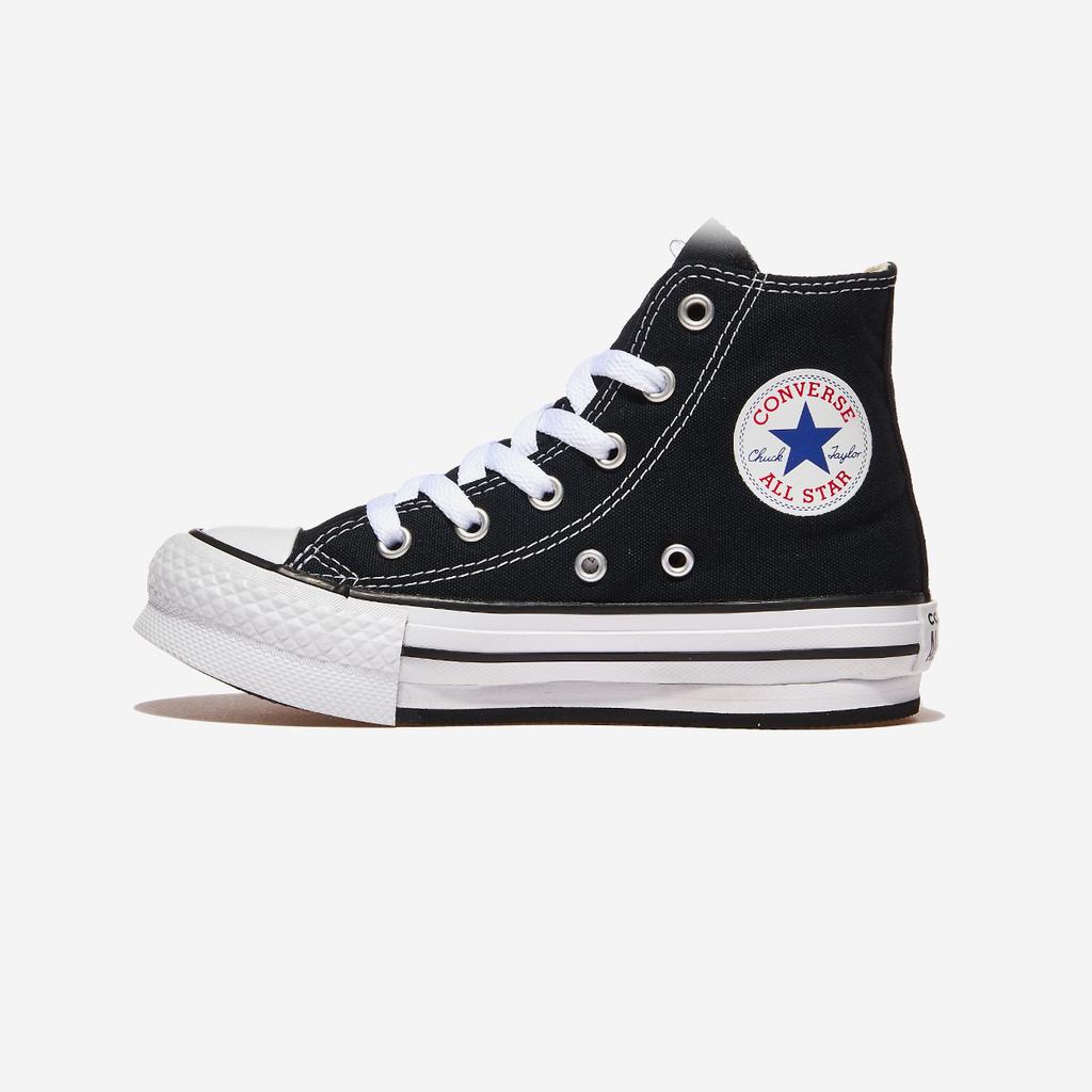 Converse Chuck Taylor All Star Eva Lift High Black, 372859C, 1010112779, популярная корейская обувь