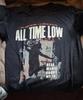 Хлопковая черная футболка унисекс группы All Time Low S-234XL BL1286