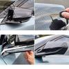 For GAC EMKOO 2025 2024 Car Rearview Mirror Protective Cover Horn Reverse Mirror Shell Cover Carbon Fiber Pattern Accessories