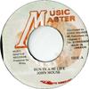 7inch Record JOHN MOUSE - Bun In A Mi Life NONE Music Master Jamaica Reggae, Ska & Dub Used
