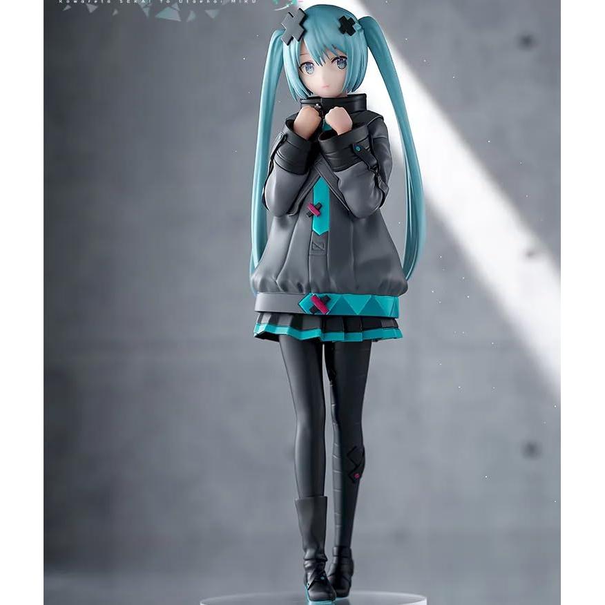 Project Sekai Movie: World Is Broken Non-Singing Miku Luminasta Figure - Hatsune Miku In Closed Window World