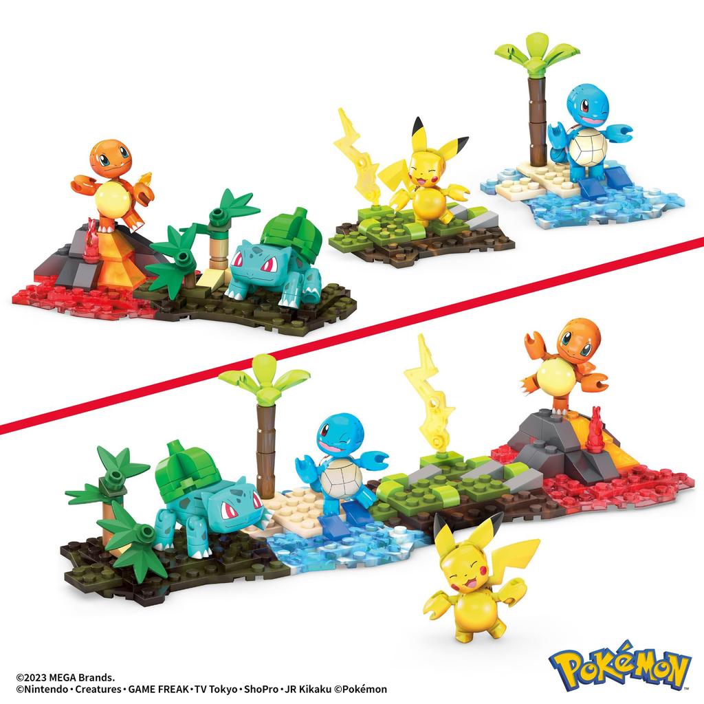 MEGA Pokemon Kanto Region Team из фигурок лет и HFG05 [Номер 130] [6 вверх]