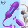 Мастурбация, беспроводной пульт дистанционного управления, выдвижной шариковый фаллоимитатор, носимый эротический массажер, мужской и женский вибратор для клитора