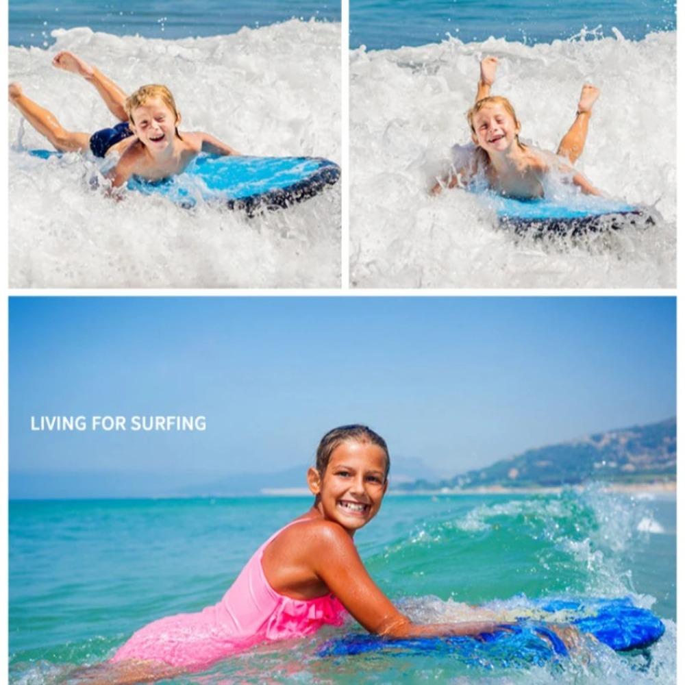 Printed Inflatable Surfboard Folding Surfing Body Board Floating Surfboard Summer