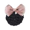 Hotel Attendant Hair Clip Bowknot Bun Snood Bowknot Hairgrips Net Cover  Nurses/Flight Attendant