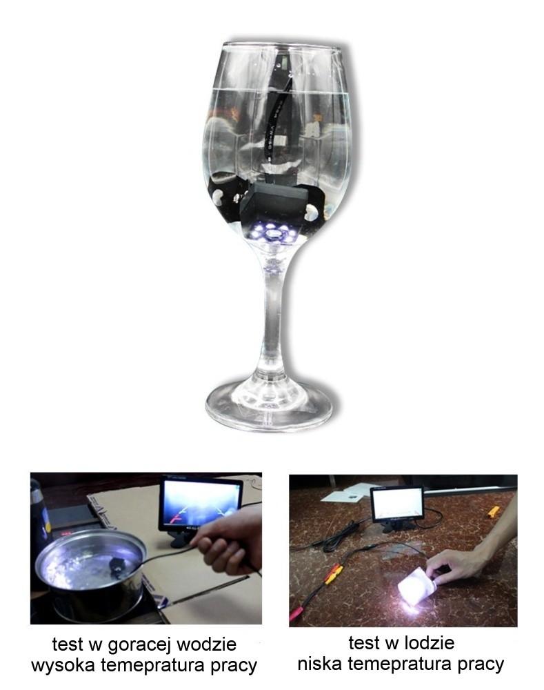 Камера заднего вида, парковочная камера день/ночь IP68 140, 12В