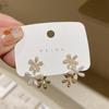 Korean Floral Earrings: Trendy 2025 Design for Women - Light Luxury, Niche Spring/Summer Style