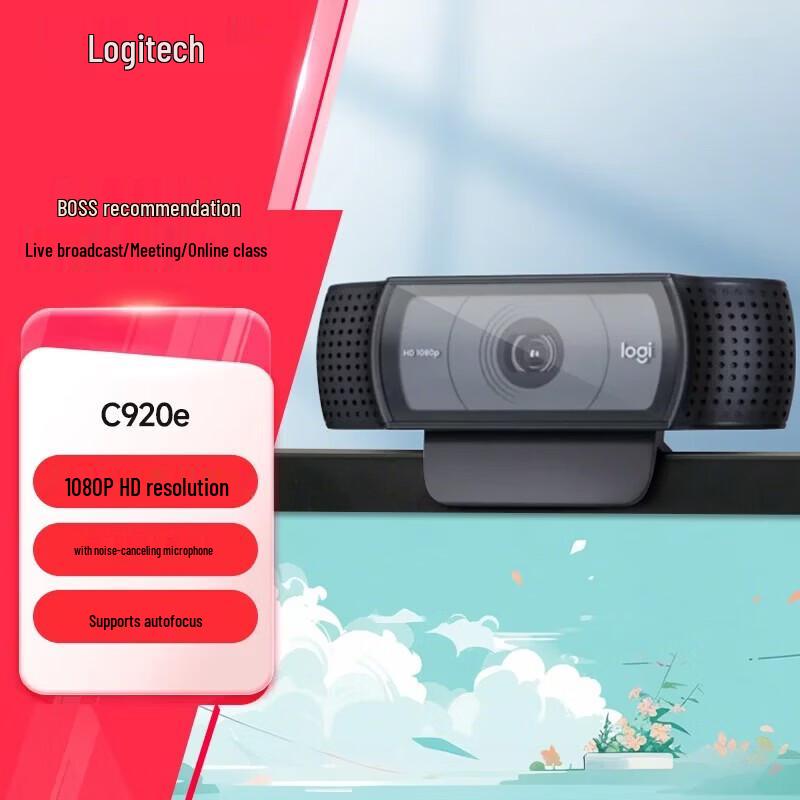 Logitech C920e 1080p HD Webcam