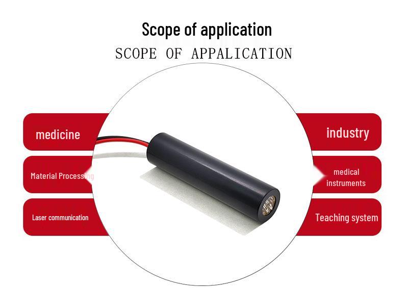 10mW 532nm Green Line Laser Module