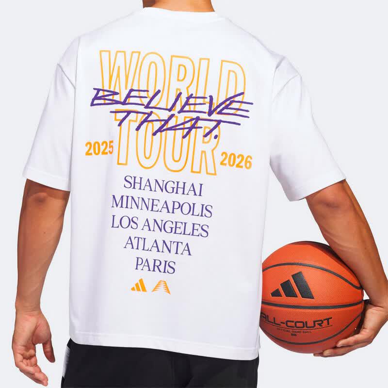 Adidas Men's Loose Fit Short Sleeve Training T-Shirt
