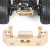Brass Front Bumper Mount Servo Bracket Remote Control Model Accessory Fit for Traxxas TRX4 RC Car