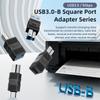 Fast Charging USB-B To Type-C Converter 5Gbps Printer Connector USB-B 3.0 Adapter  Monitor