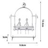 Iron Swinging Couple Stress Relieving Swinging Swinging Home Desktop Living Room Metal Model Birthday Gift Desktop Decoration