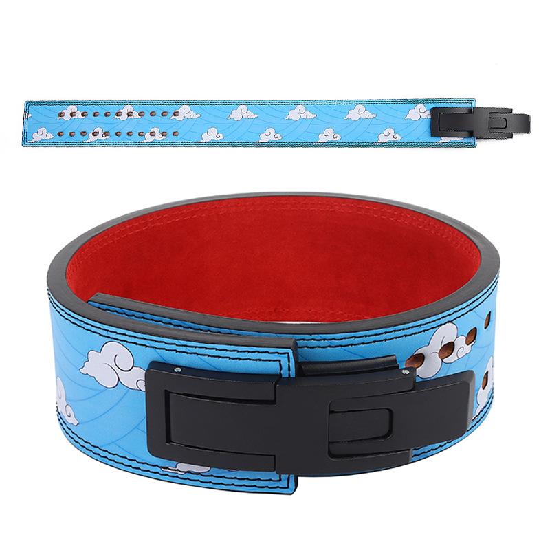 Пояс для глубокого приседания на животе, защитное оборудование для фитнеса, для фитнеса, для поднятия тяжестей, защита талии, унисекс, поясной ремень с фиксированной пряжкой