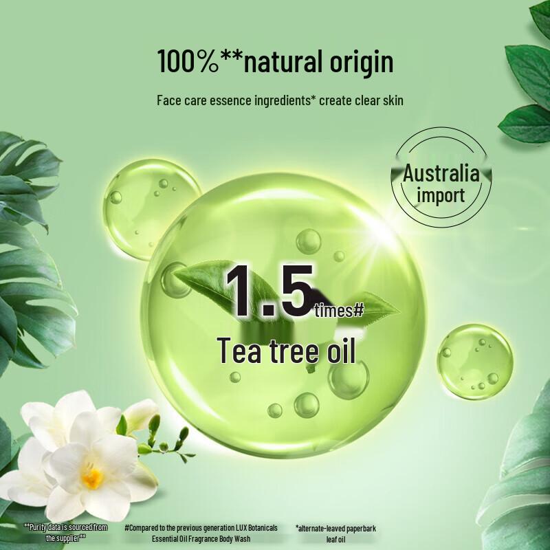 Lux Botanical Freesia & Tea Tree Shower Gel