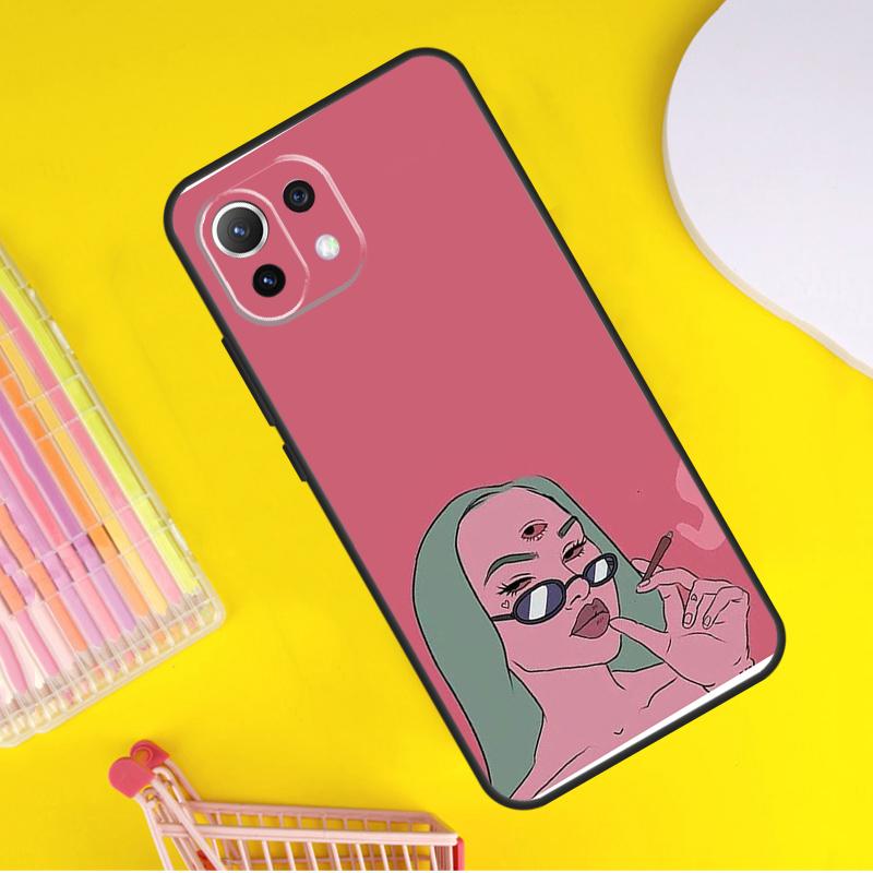 Милый чехол Bad Devil Girl для Xiaomi 14 Ultra 13 11T 12T 13T 14T Pro POCO X7 X6 Pro X3 X5 F3 F5 M6 F6 Pro