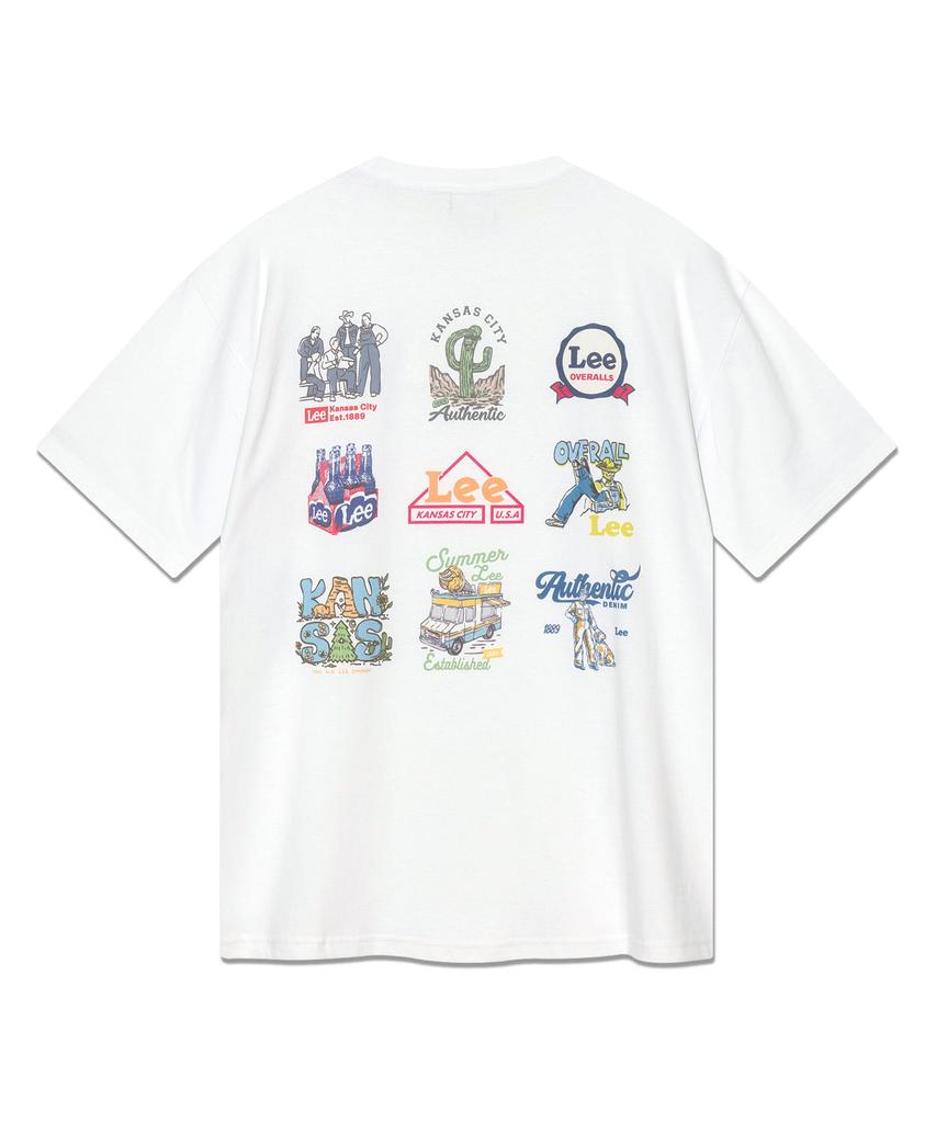 LEE Archive Graphic T-Shirt White