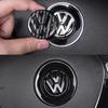 Car Steering Wheel Emblem Sticker Interior Accessories For Volkswagen GTI Polo Golf Passat Scirocco Beetle Tiguan Magotan