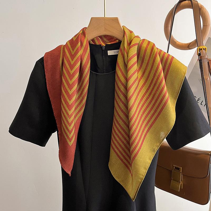 Новый женский шарф бандана повязка на голову цветы винтажный роскошный летний пляж квадратный хлопковый платок богемные аксессуары для девушек