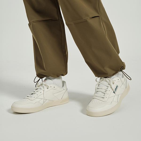 Reebok Court Advance Chalk Dark Green Unisex Sneakers Cream Flash-Red 100010620