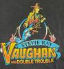РЕДКИЙ винтажный черный футболка Stevie Ray Vaughan Double Trouble 1986 Все размеры QQ1130 Унисекс