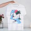 Frutiger Aero T-Shirt Men Unisex Anime Cartoon Design Men Tee Shirt Homme Summer Tops Short Sleeve Vintage Style
