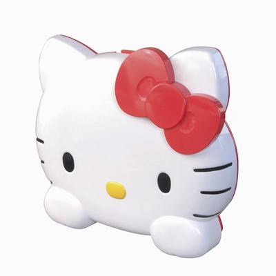 SEIWA Автоаксессуары Hello Kitty Задний поднос Напитки Еда Мелкие предметы Детское питание Вмещает 500 мл Бумажные ПЭТ-бутылки или и Большие и Маленькие Официально лицензировано