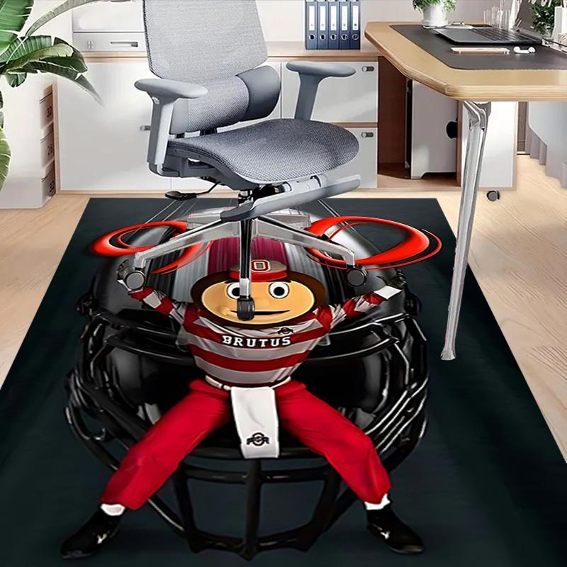 1pc BRUTUS HELMET Carpet, Office Rug Outdoor Mat Home Decor Area Carpet Festival