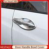 ABS хромированная внешняя дверная ручка автомобиля, наклейка на крышку чаши для Honda HRV HR-V Vezel 2014-Дверной Стайлинг