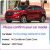 Крышка воздухозаборника для Ford Edge Endura CD539 2015~2024 Под задними сиденьями Выхлопная система Вентиляция Кондиционер Аксессуары для интерьера