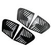 Пара накладок-спойлеров на боковые окна автомобиля для BMW F20 118i 120i хэтчбек 2011-2019, задние треугольные жалюзи, воздухоразделитель, жалюзи F20