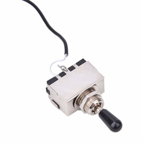 Guitar Wiring Harness, Electric Guitar Wiring Harness Kit Replacement Guitar Pre-Wired Harness Humbucker Wiring Harness 3-Way Toggle Switch for Electr