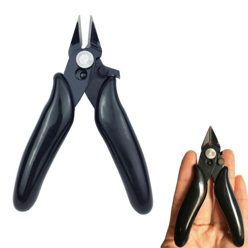 3.5 Inch Small Scissors with Lock Electronic Pliers Diagonal Pliers