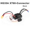 HG35A RC sensorless brushless waterproof 35A ESC suitable for 1/18 RC compatible with various brushless servos Simply operation